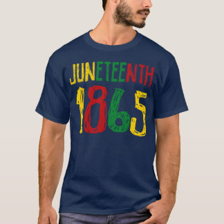 T-shirt Jour de liberté Juneteenth 1865