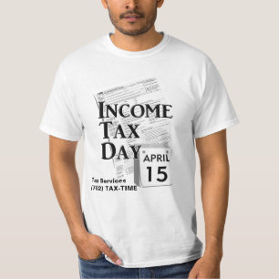 T-shirt Jour de l'impôt