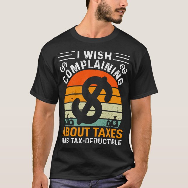 T-shirt Jour de l'impôt drôle (Devant)