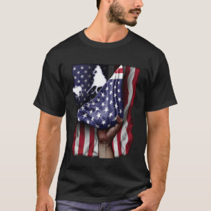 T-shirt Jour de l'indépendance US Drapeau Calf Roper Pullo