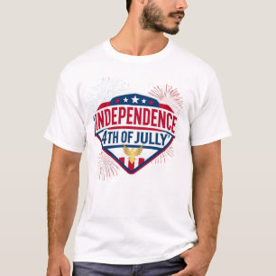 T-shirt Jour de l'Indépendance USA