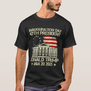 T-shirt Jour de l'investiture de Trump 2025 47e Président