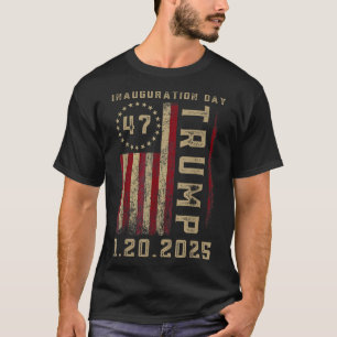 T-shirt Jour de l'investiture du président Donald Trump 20