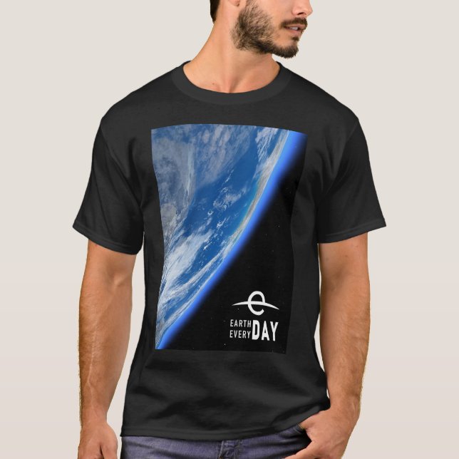 T-shirt JOUR DE L'TERRE CHAQUE JOUR - Chemise orbitale bas (Devant)