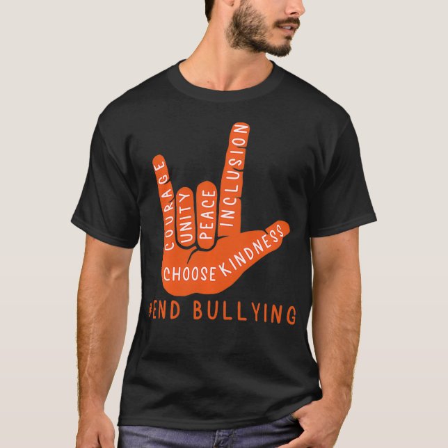 T-shirt Jour de l'Unité Jour Orange Enfants 2021 Anti-harc (Devant)