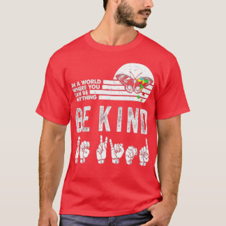 T-shirt Jour de l'Unité Jour Orange Enfants Soyez gentils 