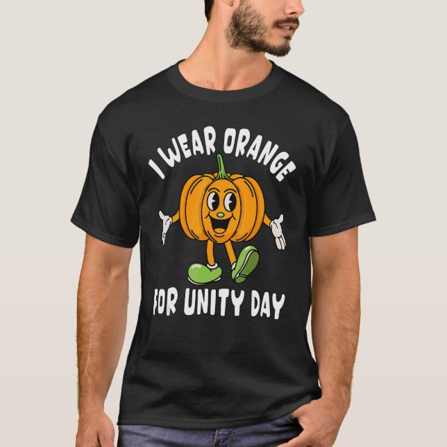 T-shirt Jour de l'Unité Orange Jour de l'Unité Enfants 202 (Devant)