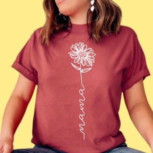 T-shirt JOUR DE Mama, Fleur-MÈRE