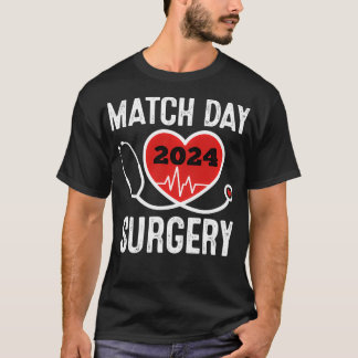 T-shirt Jour de match 2024 Chirurgie Résidence Médecin