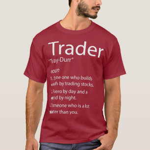 T-shirt Jour de négociation Stock Trader Stock marché -