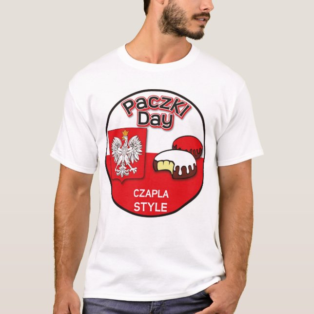 T-shirt Jour de Paczki - style de Czapla (Devant)