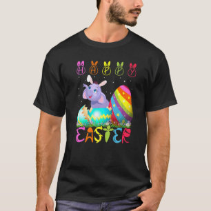 T-shirt Jour de Pâques Elephant Matching Famille mignonne 