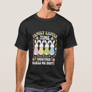 T-shirt Jour de Pâques familial Lapin d'équipe de Pâques a