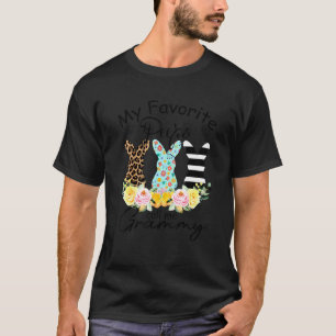 T-shirt Jour de Pâques Mon Pee préféré Ps Appelle-moi Gram