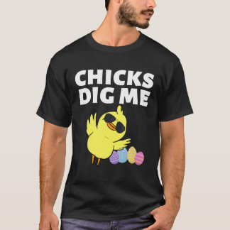 T-shirt Jour de Pâques Petits Poussins Creg Me Cool Oeufs