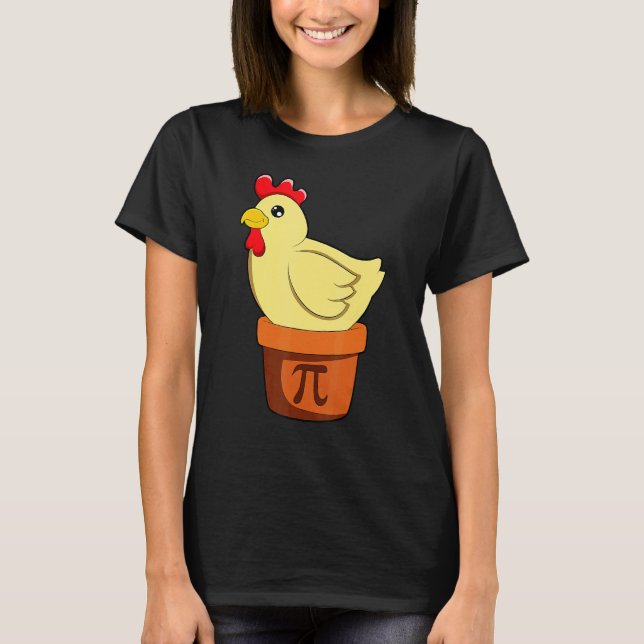 T-shirt Jour de Pi du Pot de Poulet     Math (Devant)