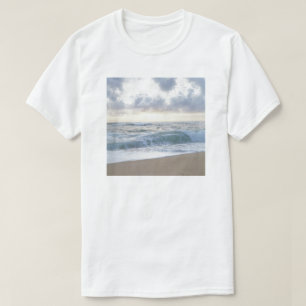T-shirt Jour de plage clair