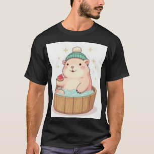 T-shirt Jour de spa de détente dans un bain à remous pour