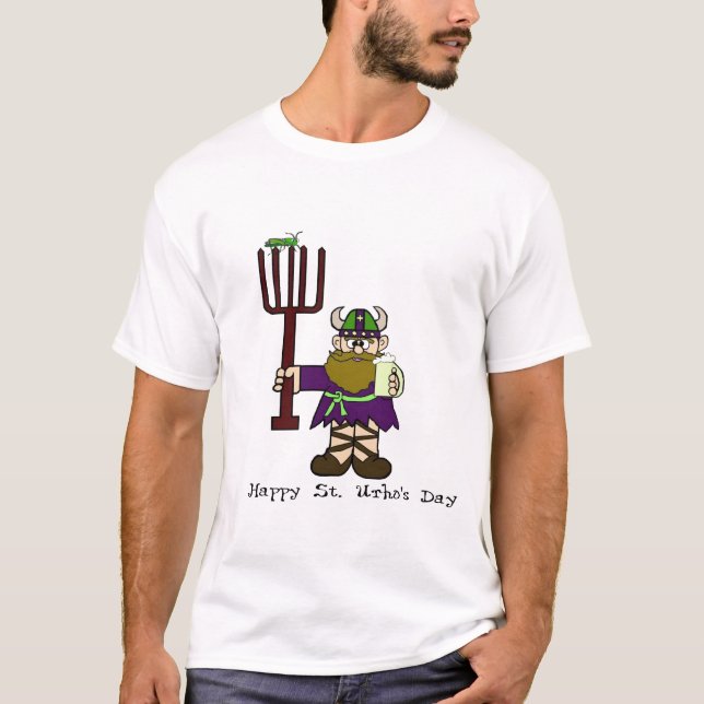 T-shirt Jour de St Urho - Ver. 4 (Devant)