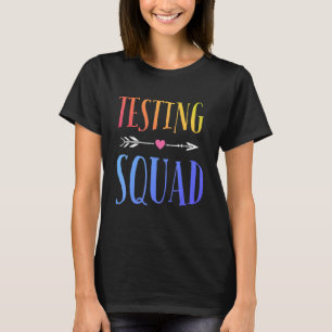 T-shirt Jour de test Rock le test Professeur Jour de test