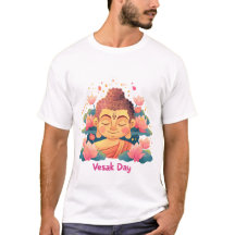 Jour de Vesak, illustration de Bouddha pour le jou