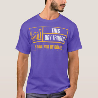 T-shirt Jour d'échange Café Investissement Stock Finances
