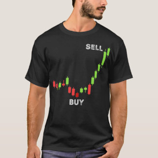 T-shirt Jour d'échange Stock négociant marché Vendre Achet
