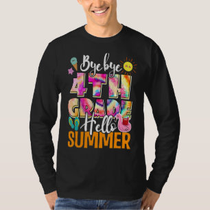 T-shirt Jour dernier de l'école au-dessus de 4e année Hell