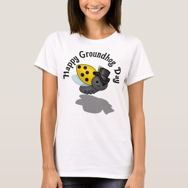 T-shirt Jour des marmottes (Devant)