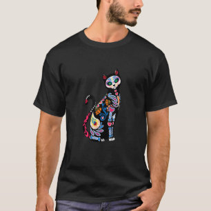 T-shirt Jour des Morts Chat Jour Des Morts Halloween