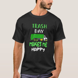 T-shirt Jour des ordures me rend heureuse chemise pour enf