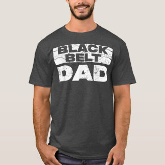 T-shirt Jour des Pères de la Ceinture noire
