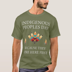 T-shirt Jour des peuples autochtones Pas Columbus