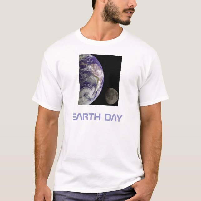 T-shirt Jour des terres 2012 - Terre et Lune (Devant)