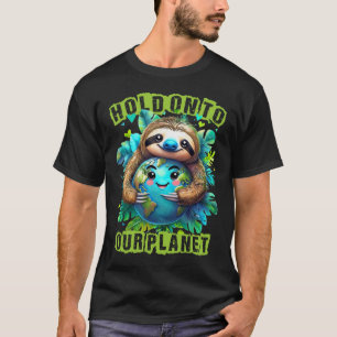 T-shirt Jour des terres 2025 Tenez-Vous À Notre Planète Mi