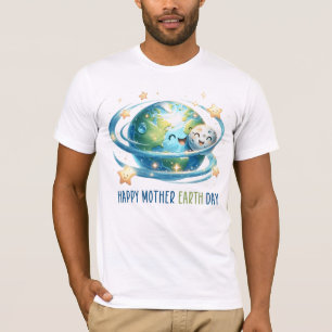 T-shirt Jour des terres 22 Avril Recycle Sauver L'Environn