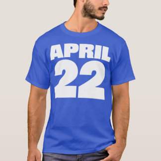 T-shirt Jour des terres avril