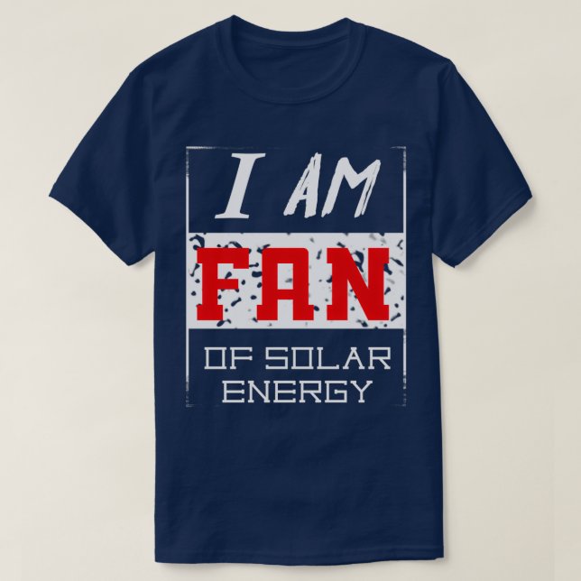 T-shirt Jour des terres Cadeau Énergie solaire Énergie éol (Design devant)