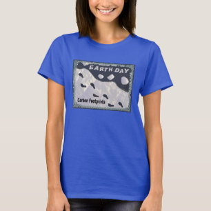 T-shirt Jour des terres - Empreintes carbone