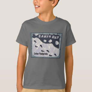 T-shirt Jour des terres - Empreintes carbone