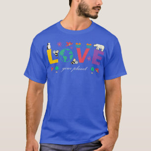 T-shirt Jour des terres Il N'Y A Pas De Planète B Mère Ter