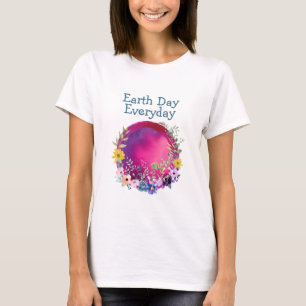 T-shirt jour des terres quotidien