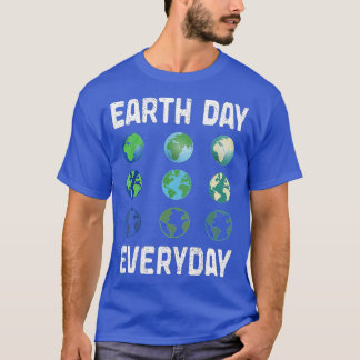 T-shirt Jour des terres quotidien Planète Anniversaire Jou