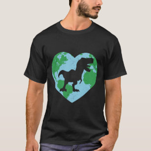 T-shirt Jour des terres Trex Funny Jour des terres Garçons