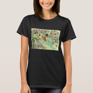 T-shirt Jour des Valentines vintages Cupidons victoriens C