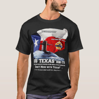 T-shirt Jour des Vétérans USS Texas SSN775