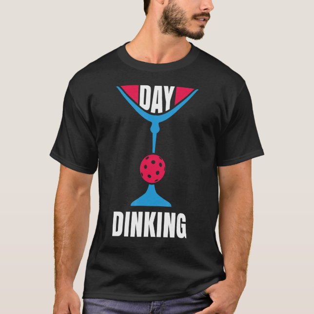 T-shirt Jour Diner Martini Pickleball 3 (Devant)
