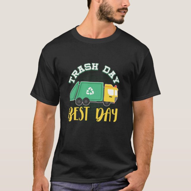 T-shirt Jour d'ordures pour enfants Meilleure journée Gest (Devant)