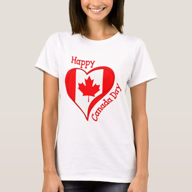 T-SHIRT JOUR DU CANADA (Devant)