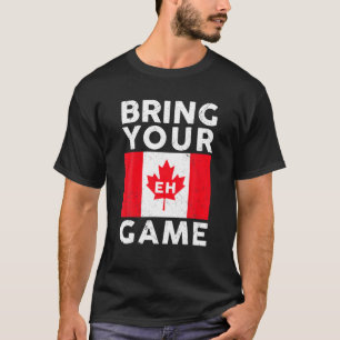 T-shirt Jour du Canada Feuille d'érable Drapeau canadien S